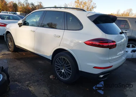 2017 Porsche Cayenne Platinum Edition from USA, damaged, VIN WP1AA2A2XHKA88888